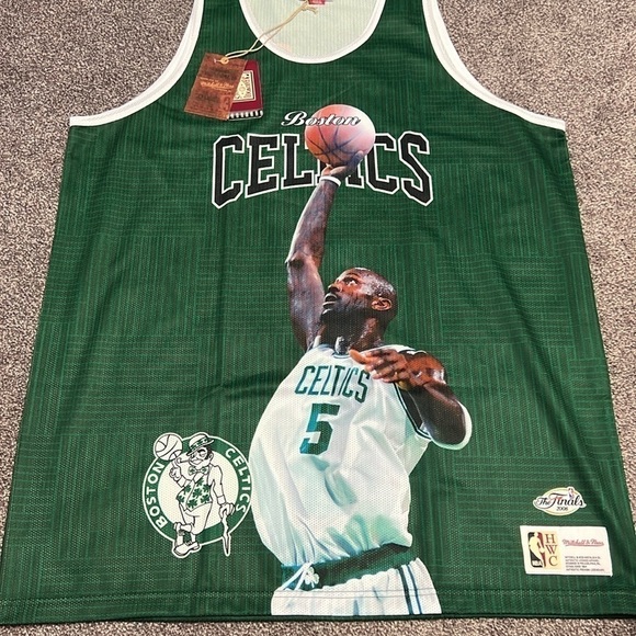 Kevin Garnett Boston Celtics 2008 NBA Finals Mitchell & Ness Jersey Size XLT